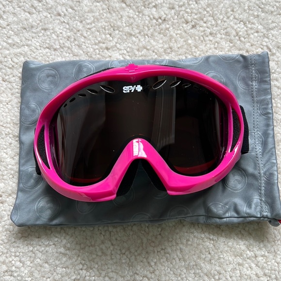 Spy women’s goggles with hot pink frame - Picture 2 of 9